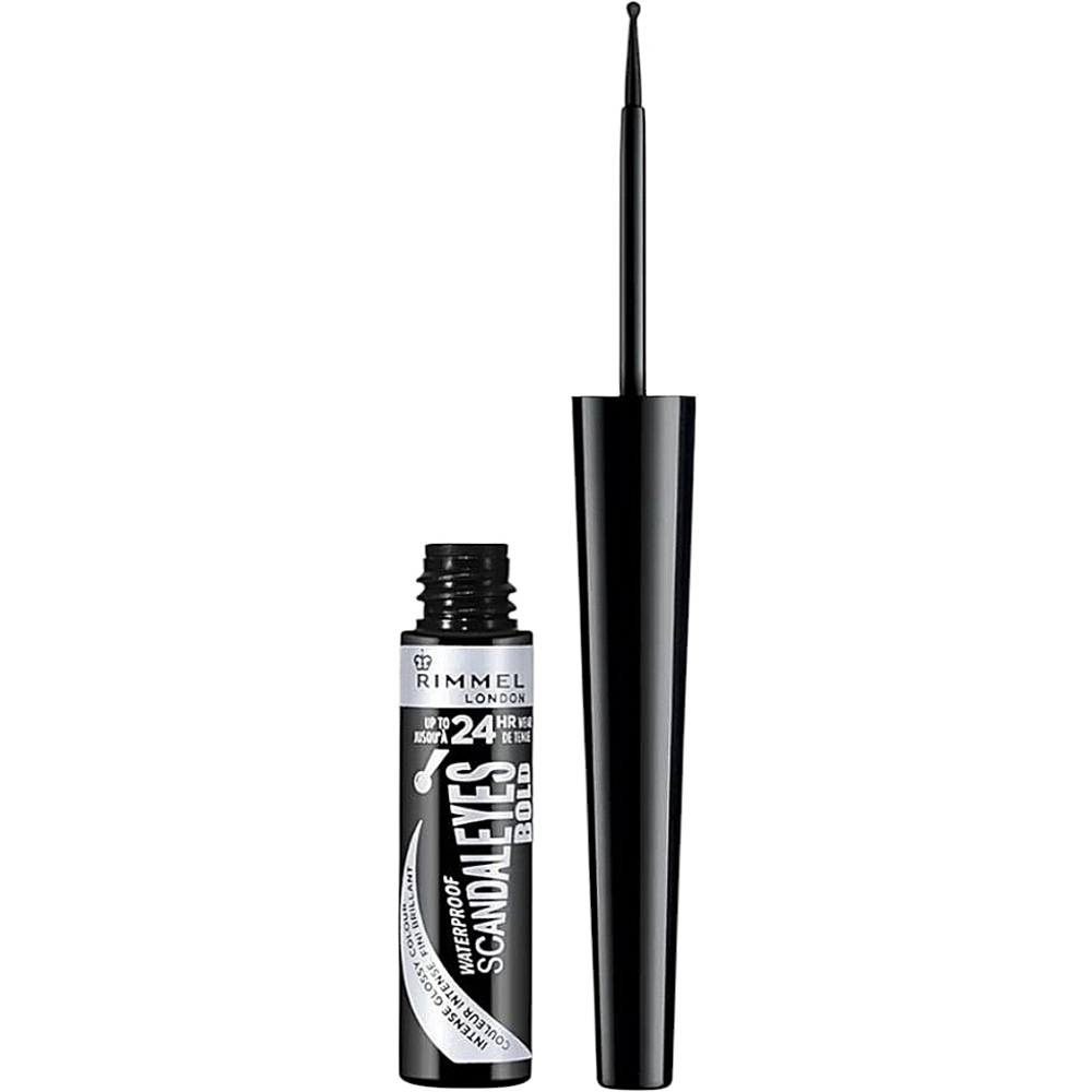 Rimmel London Scandaleyes Bold Liquid Eyeliner 001 Black
